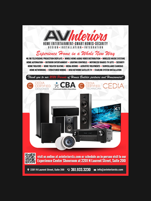 Magazine Design by Creations Box 2015 for AV Interiors LLC | Design: #36751596