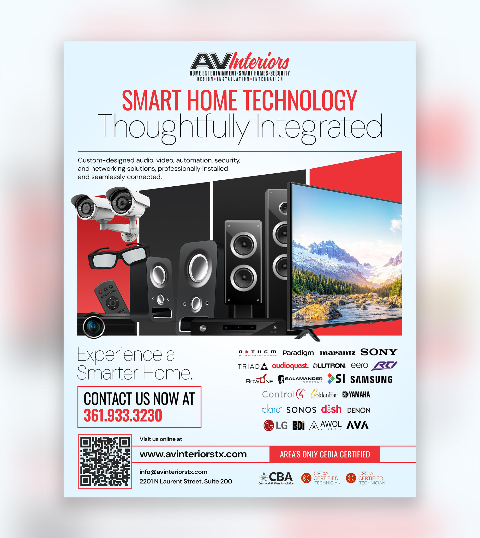 Magazine Design by Kishaloy_D for AV Interiors LLC | Design #36749684