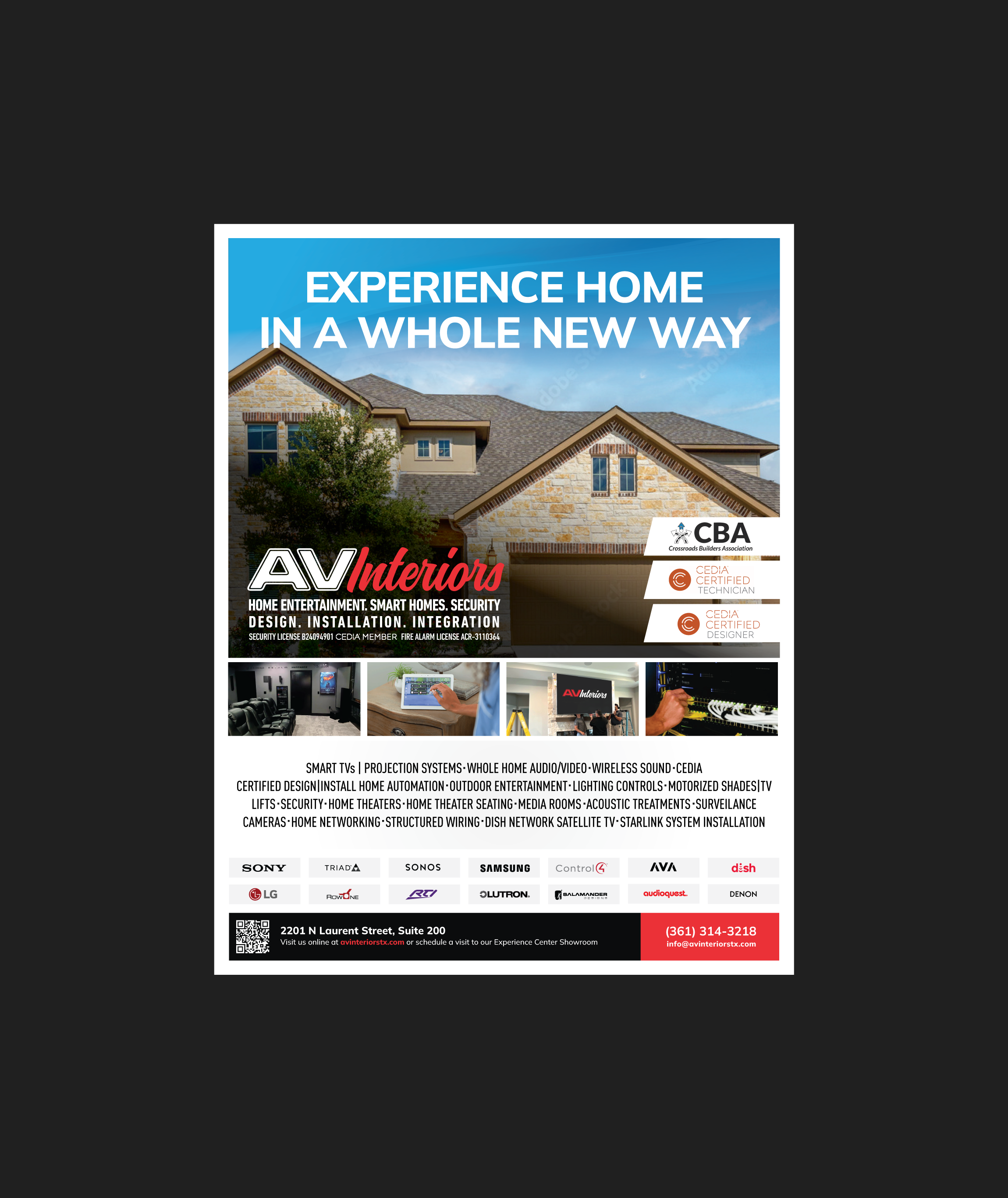 Magazine Design by DesignGenie for AV Interiors LLC | Design #36758747