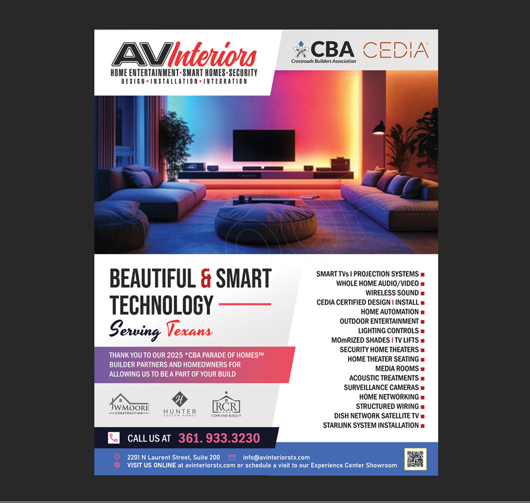 Magazine Design by DA. for AV Interiors LLC | Design #36751318