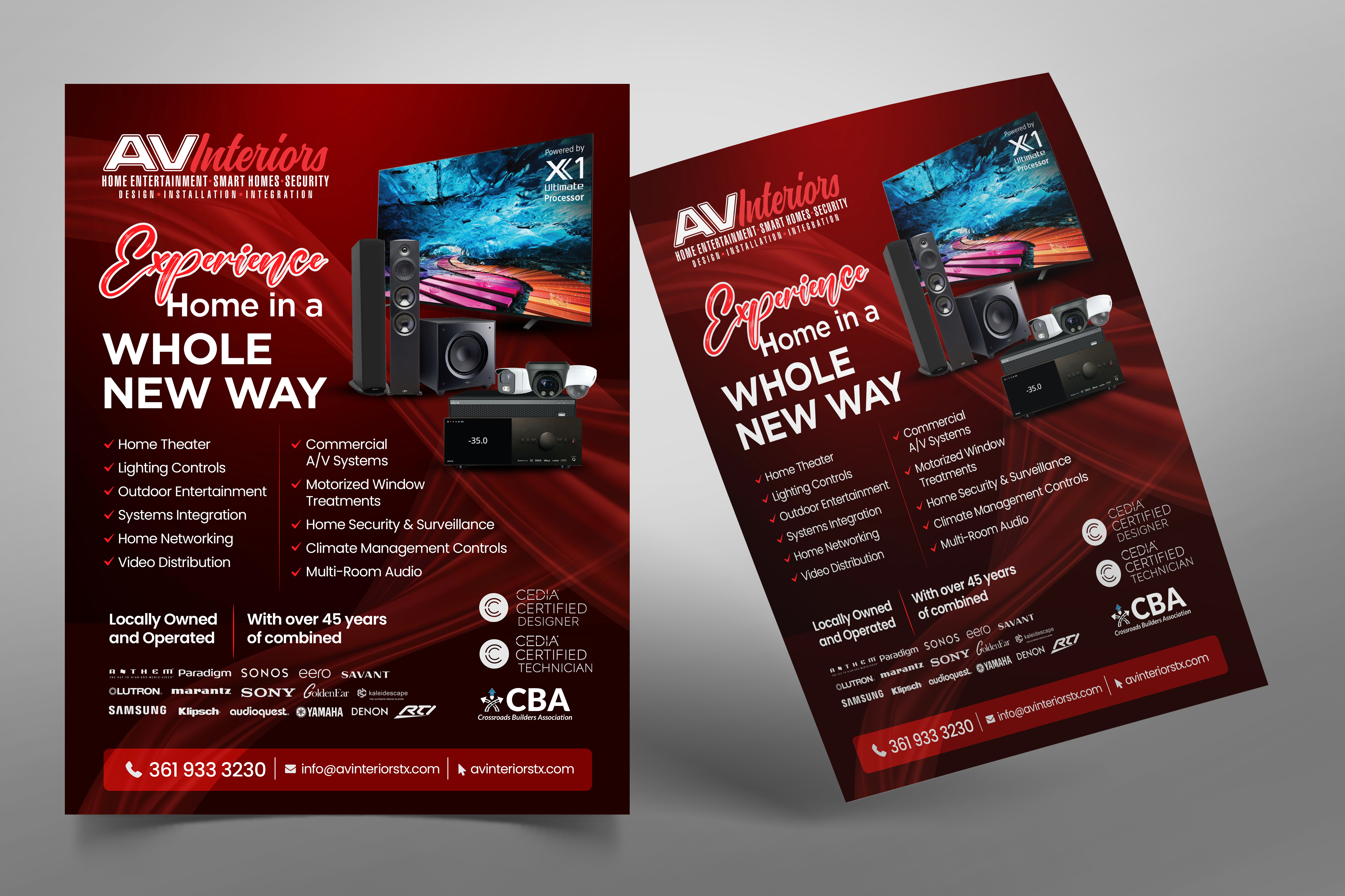 Magazine Design by Graphic Guy for AV Interiors LLC | Design #36743043
