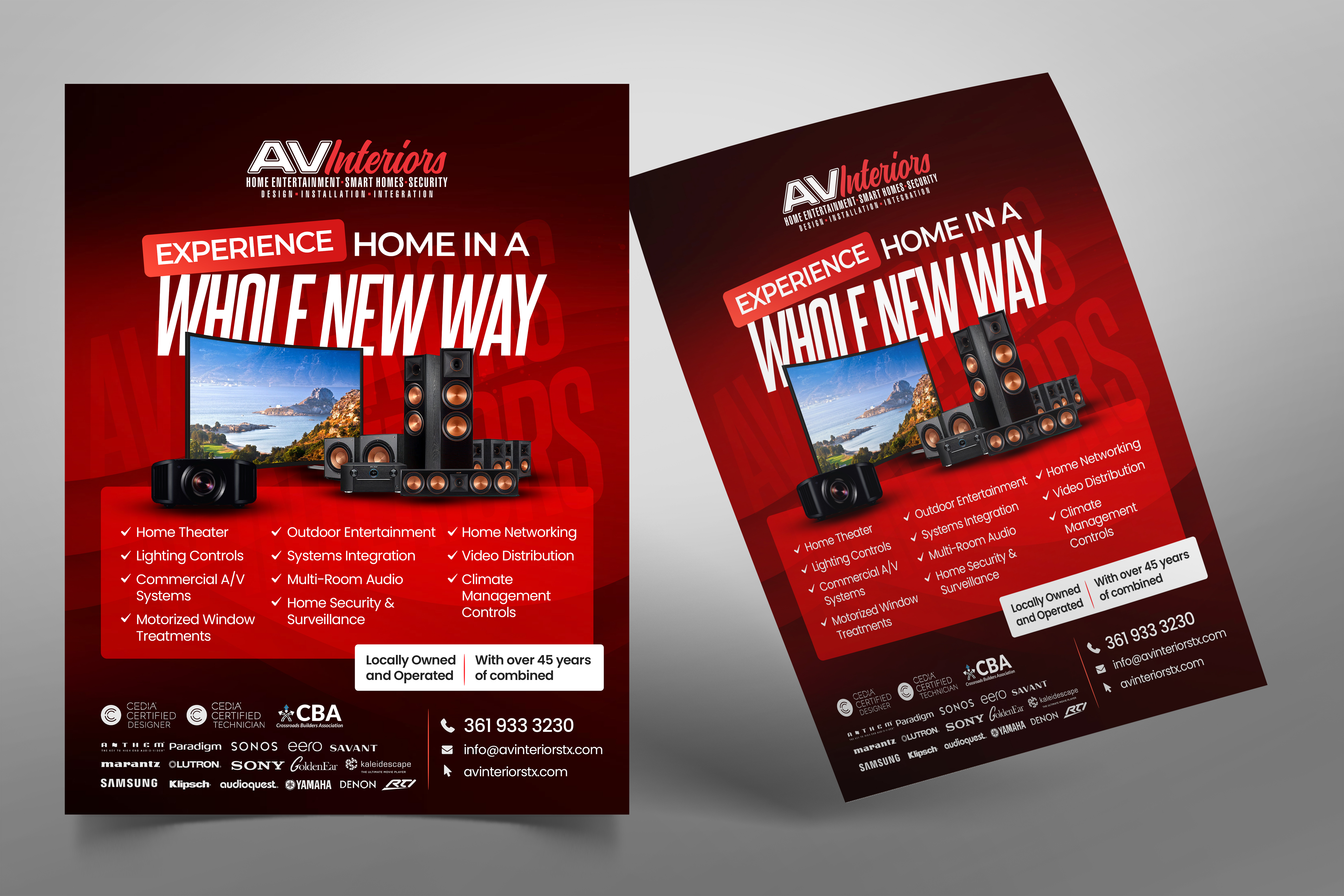Magazine Design by Graphic Guy for AV Interiors LLC | Design #36743044