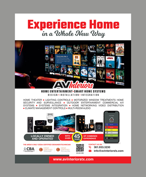 Magazine Design by Creative D2024 for AV Interiors LLC | Design: #36742442