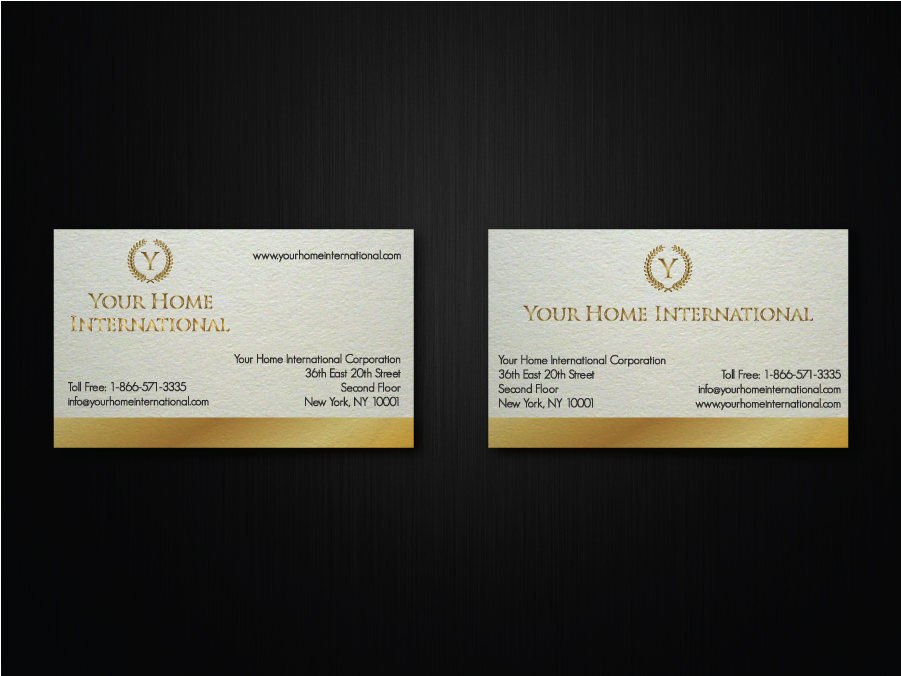 Logo Design by Angelina for Your Home International | Design #769443