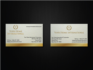 Logo Design by Angelina for Your Home International | Design: #769443