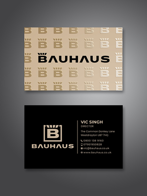 Design de Carte de Visite par Creative Moon Design pour UK Bauhaus | Design : #36730528