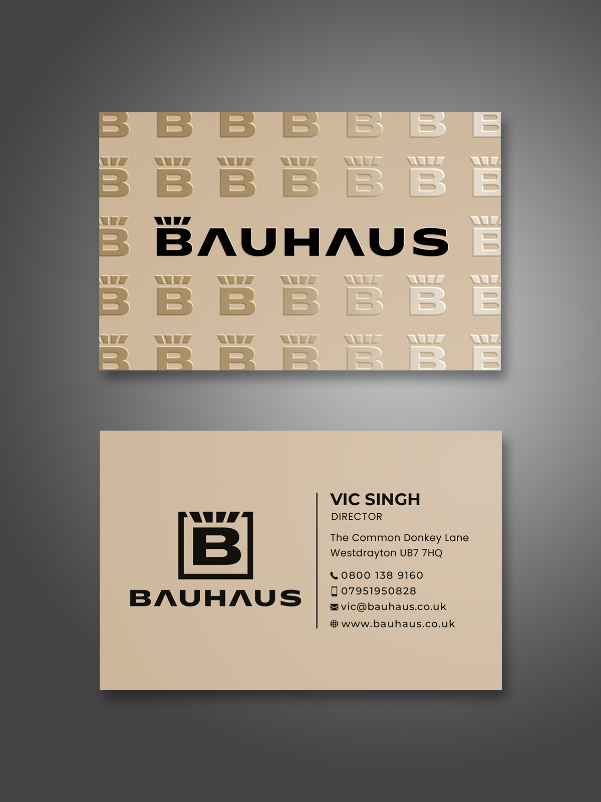 Business Card Design by Creative Moon Design for UK Bauhaus | Design #36730529