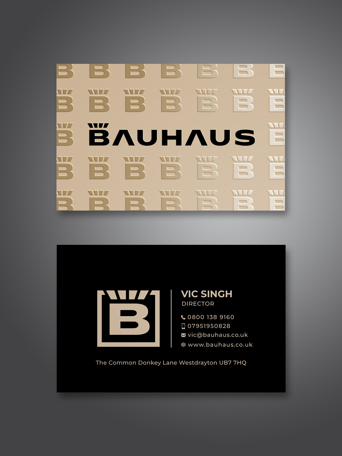 Business Card Design by Creative Moon Design for UK Bauhaus | Design #36730530