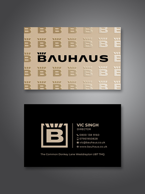 Design de Carte de Visite par Creative Moon Design pour UK Bauhaus | Design : #36730530