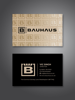 Design de Carte de Visite par Creative Moon Design pour UK Bauhaus | Design : #36730534