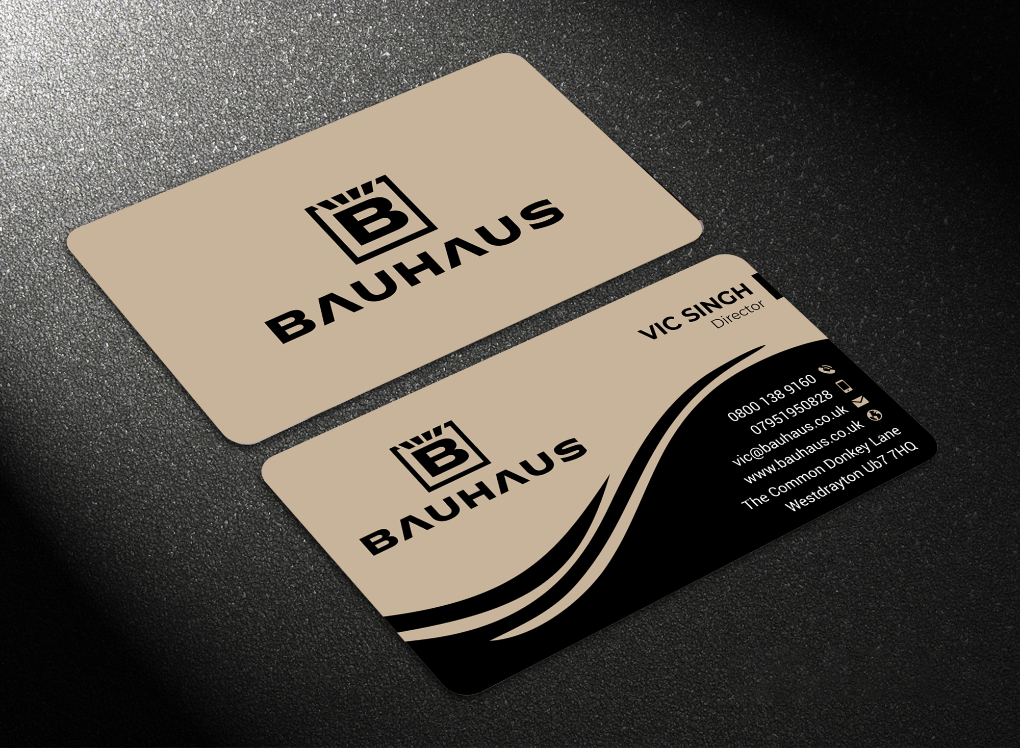 Business Card Design by jk_studio for UK Bauhaus | Design #36733372