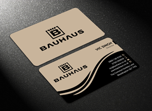 Design de Carte de Visite par jk_studio pour UK Bauhaus | Design : #36733372