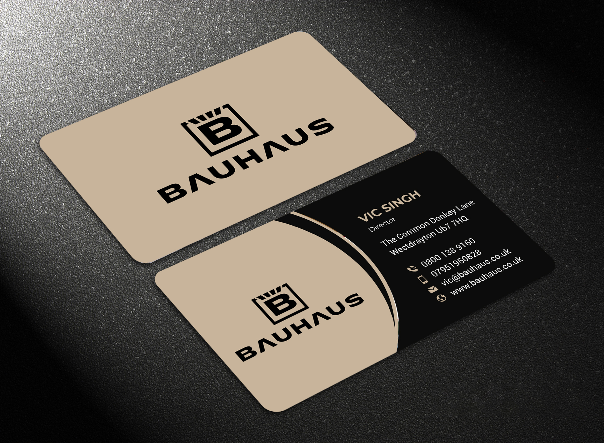 Business Card Design by jk_studio for UK Bauhaus | Design #36733421