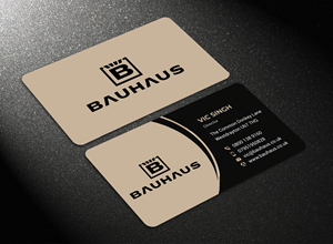 Design de Carte de Visite par jk_studio pour UK Bauhaus | Design : #36733421