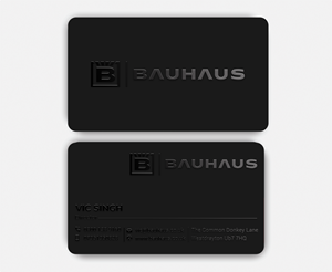 Design de Carte de Visite par jk_studio pour UK Bauhaus | Design : #36733515