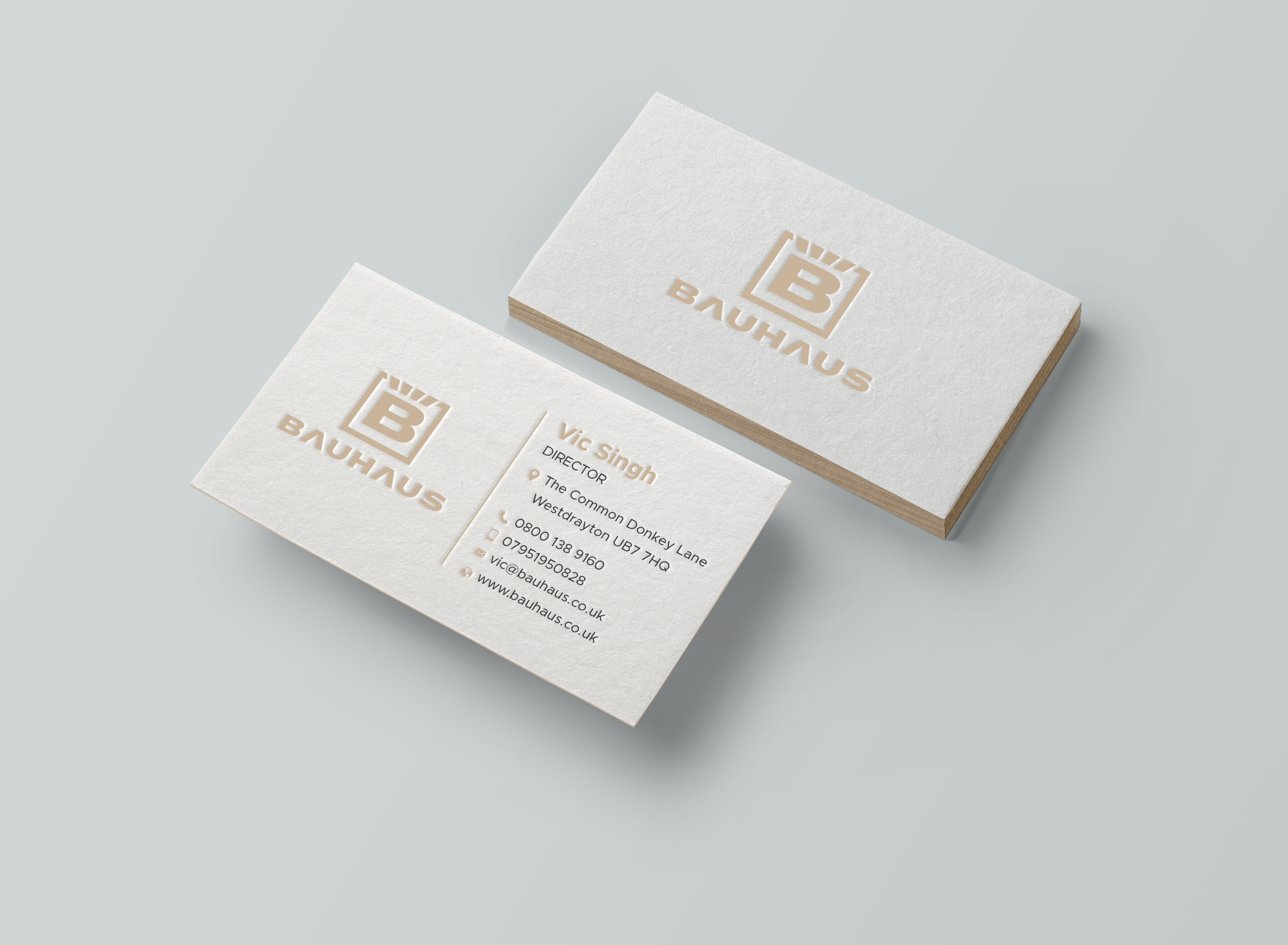 Business Card Design by Expert Bappy for UK Bauhaus | Design #36731117