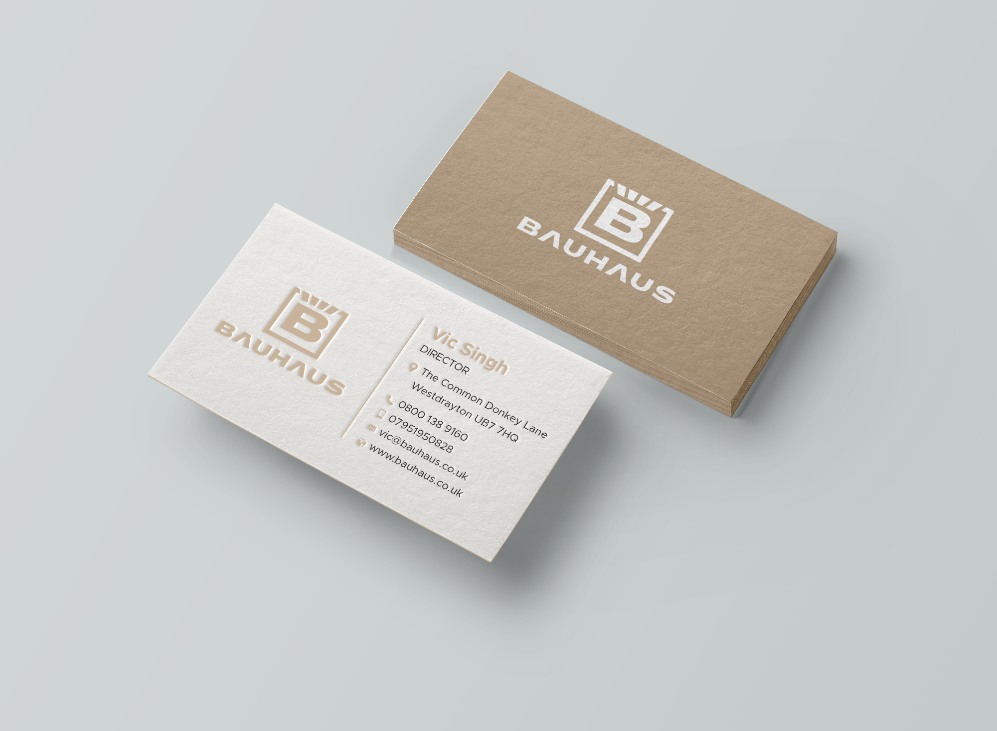 Business Card Design by Expert Bappy for UK Bauhaus | Design #36731120