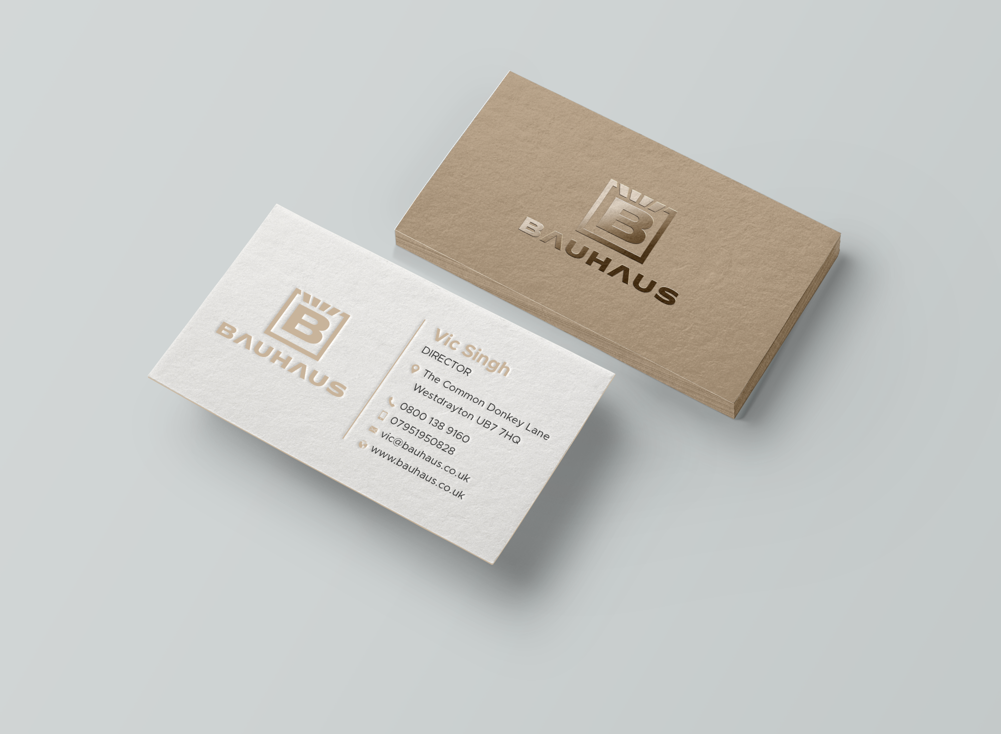 Business Card Design by Expert Bappy for UK Bauhaus | Design #36731131