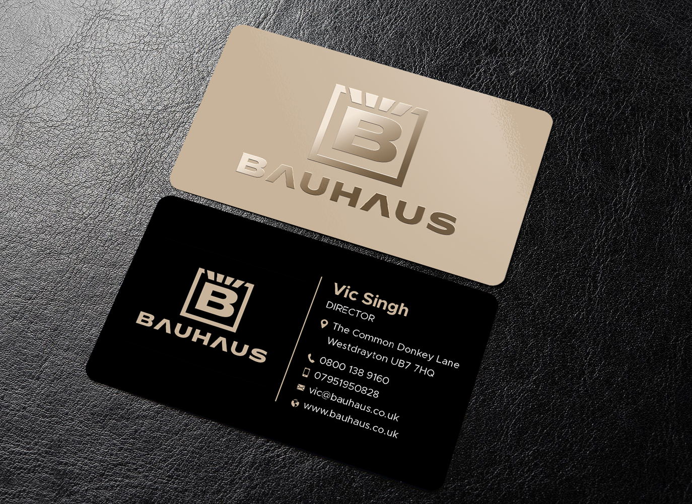 Business Card Design by Expert Bappy for UK Bauhaus | Design #36731157