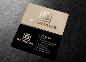 Business Card Design by Expert Bappy for UK Bauhaus | Design: #36731157
