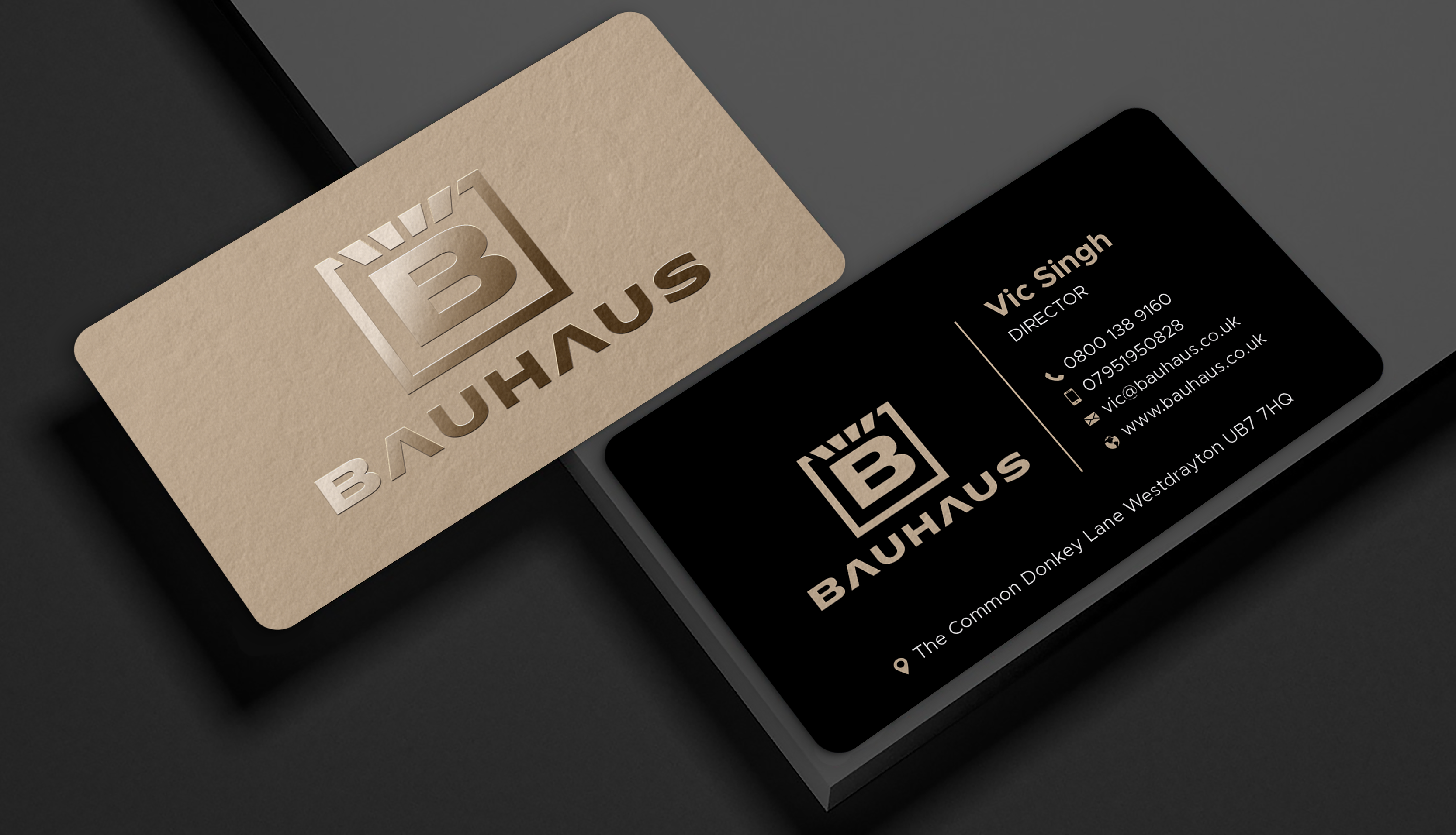 Business Card Design by Expert Bappy for UK Bauhaus | Design #36731187