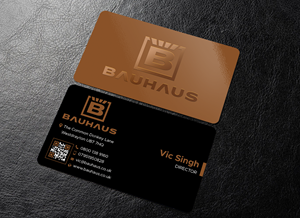 Business Card Design by Expert Bappy for UK Bauhaus | Design: #36744629