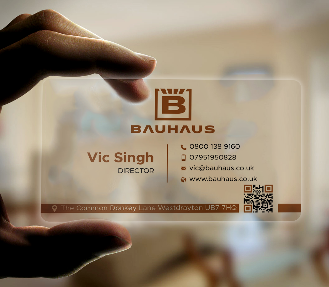 Business Card Design by Expert Bappy for UK Bauhaus | Design #36744833
