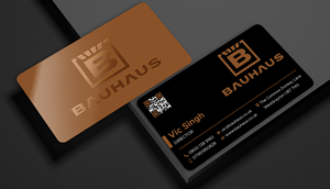 Business Card Design by Expert Bappy for UK Bauhaus | Design: #36744881
