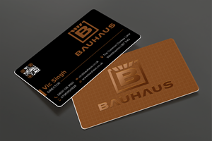 Business Card Design by Expert Bappy for UK Bauhaus | Design: #36750128