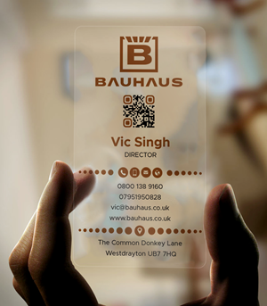 Business Card Design by Expert Bappy for UK Bauhaus | Design: #36751988