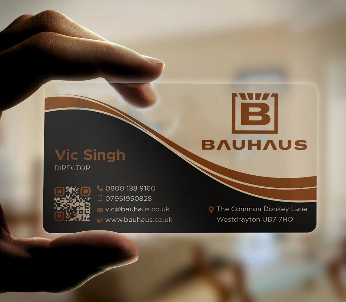 Business Card Design by Expert Bappy for UK Bauhaus | Design #36755871