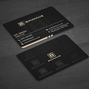 Business Card Design by WellDesign for UK Bauhaus | Design: #36738210