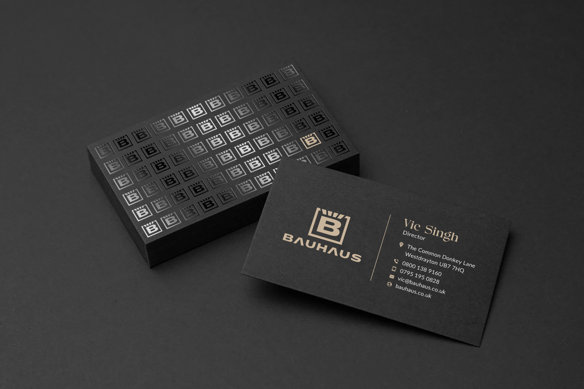Business Card Design by Sun Moon Graphic Designer for UK Bauhaus | Design #36731532