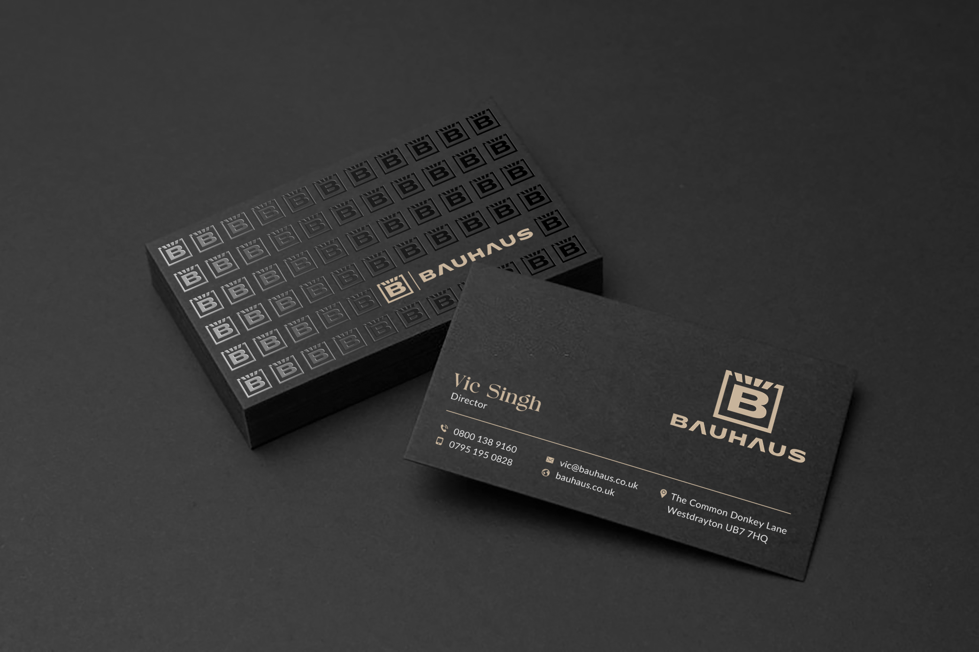 Business Card Design by Sun Moon Graphic Designer for UK Bauhaus | Design #36731536