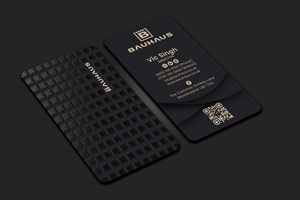 Visitenkarten-Design von DesignerShahadat für UK Bauhaus | Design: #36730397