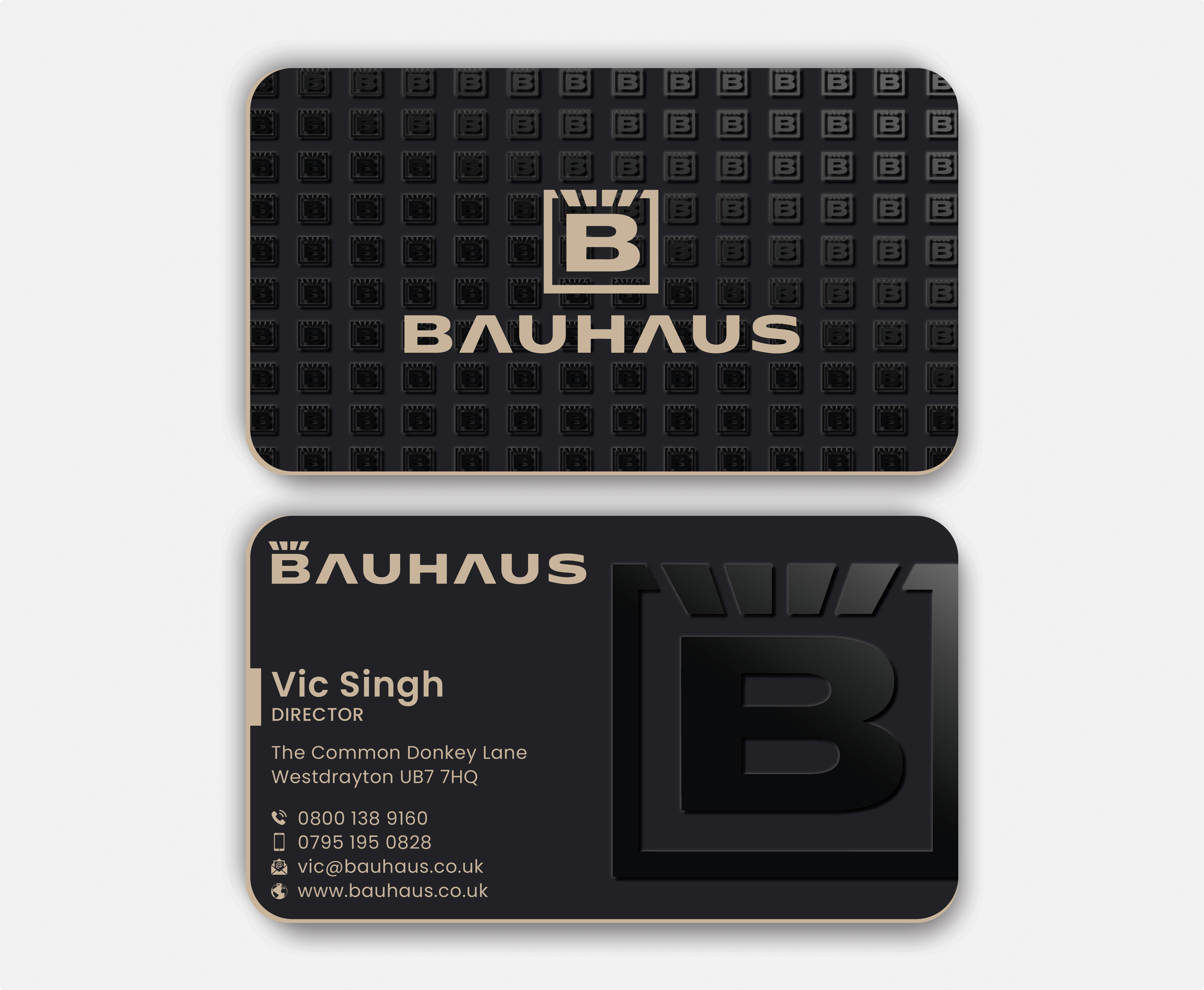 Business Card Design by DesignerShahadat for UK Bauhaus | Design #36730423