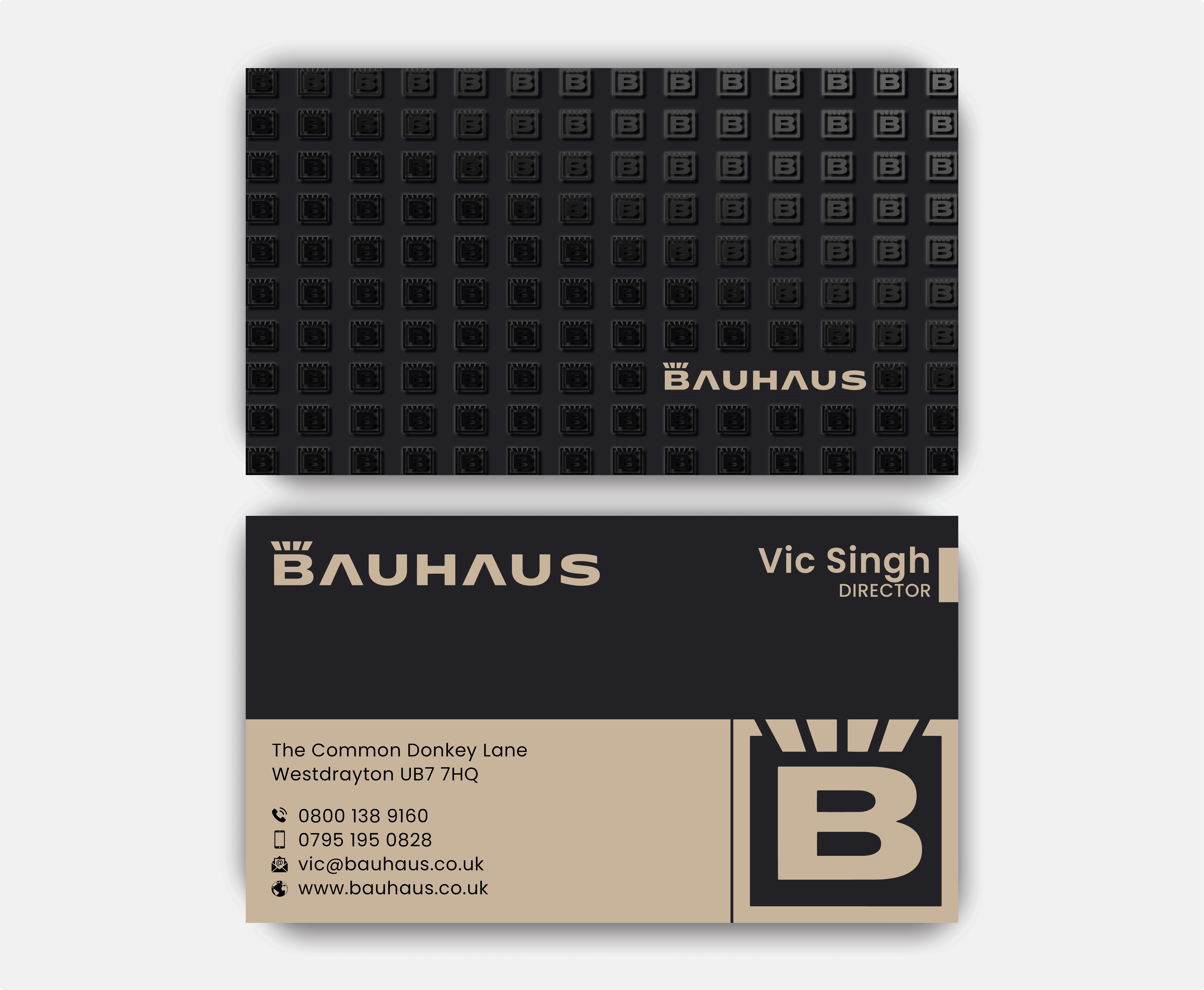 Business Card Design by DesignerShahadat for UK Bauhaus | Design #36730426