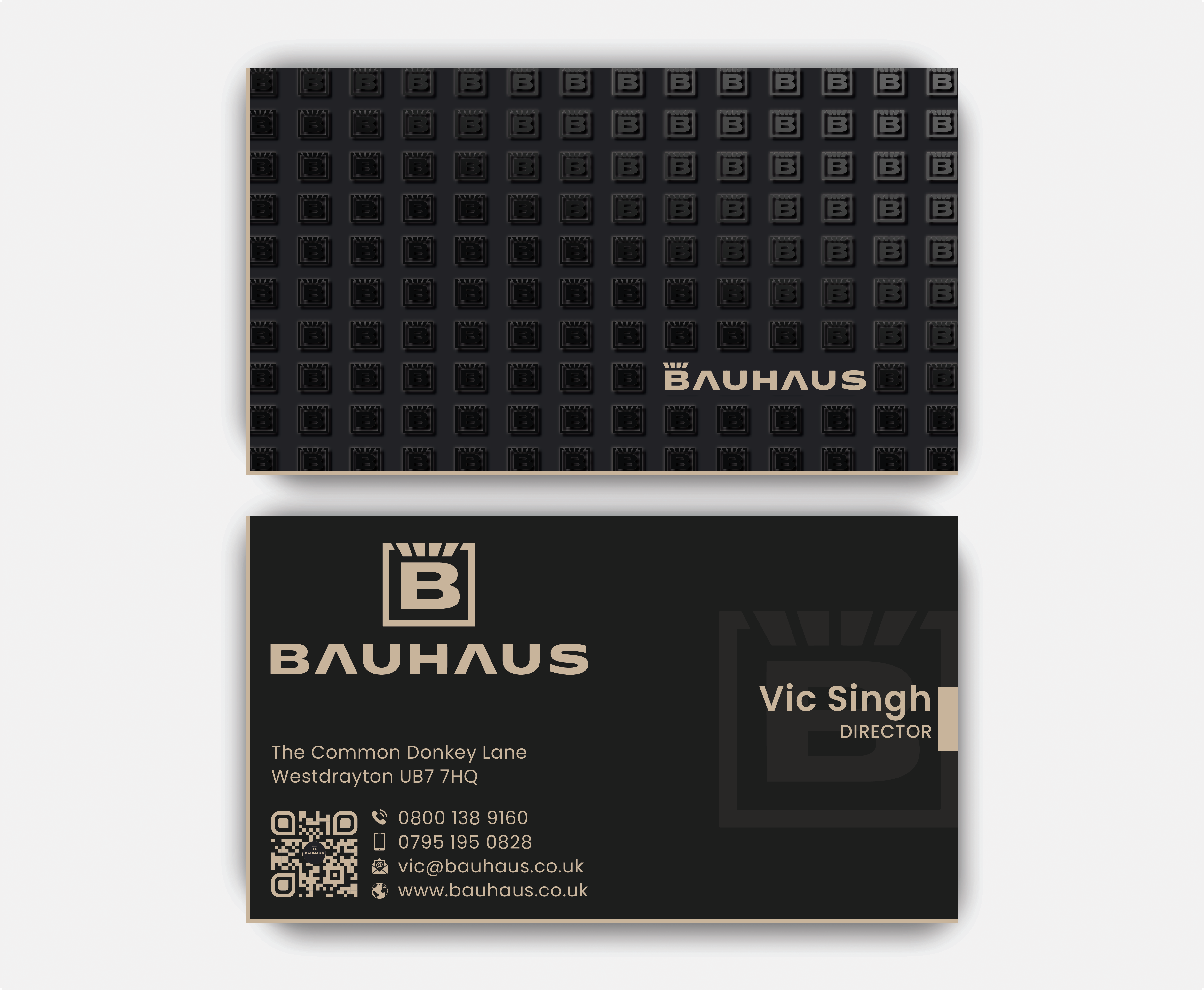 Business Card Design by DesignerShahadat for UK Bauhaus | Design #36730429