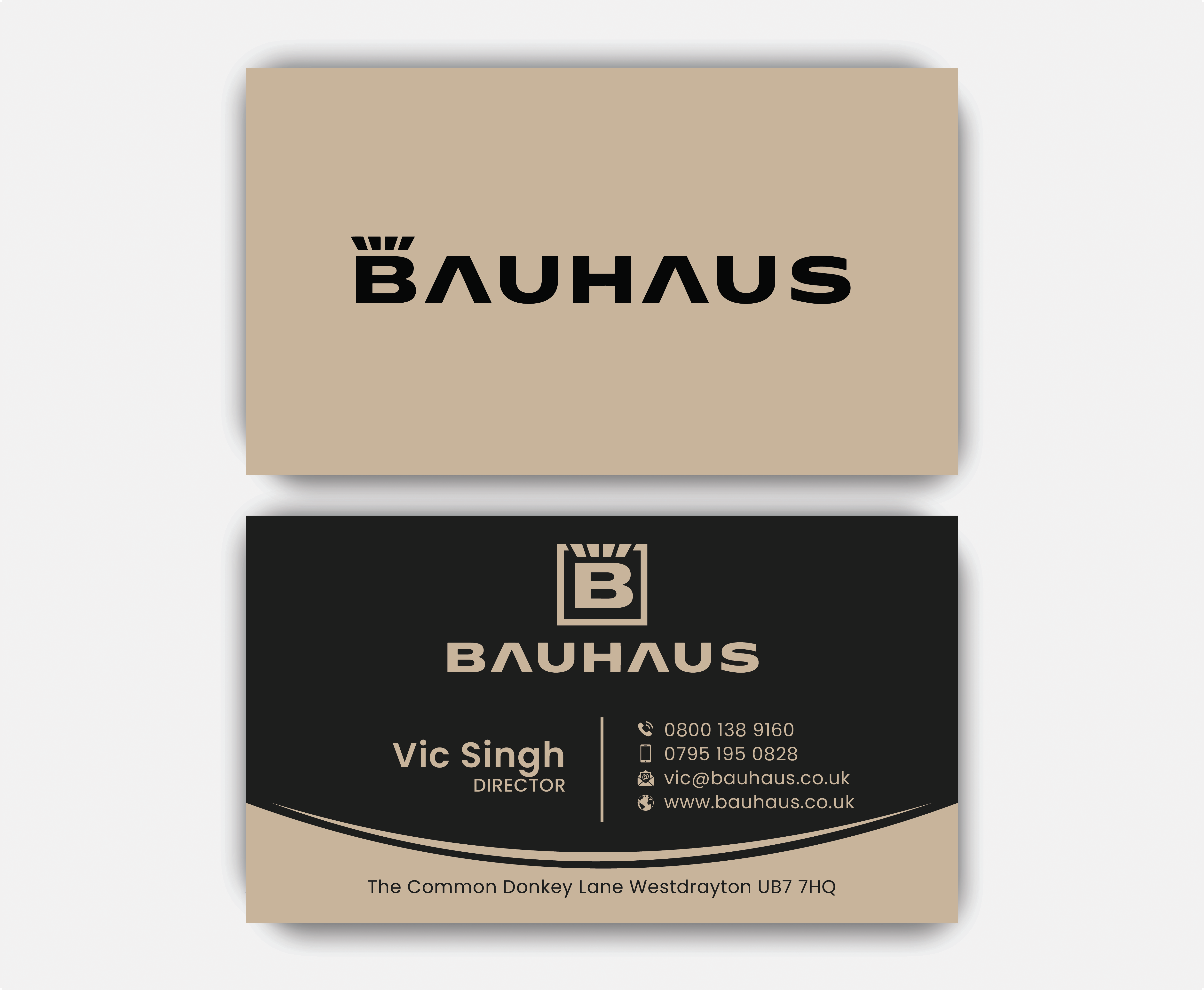 Business Card Design by DesignerShahadat for UK Bauhaus | Design #36730456