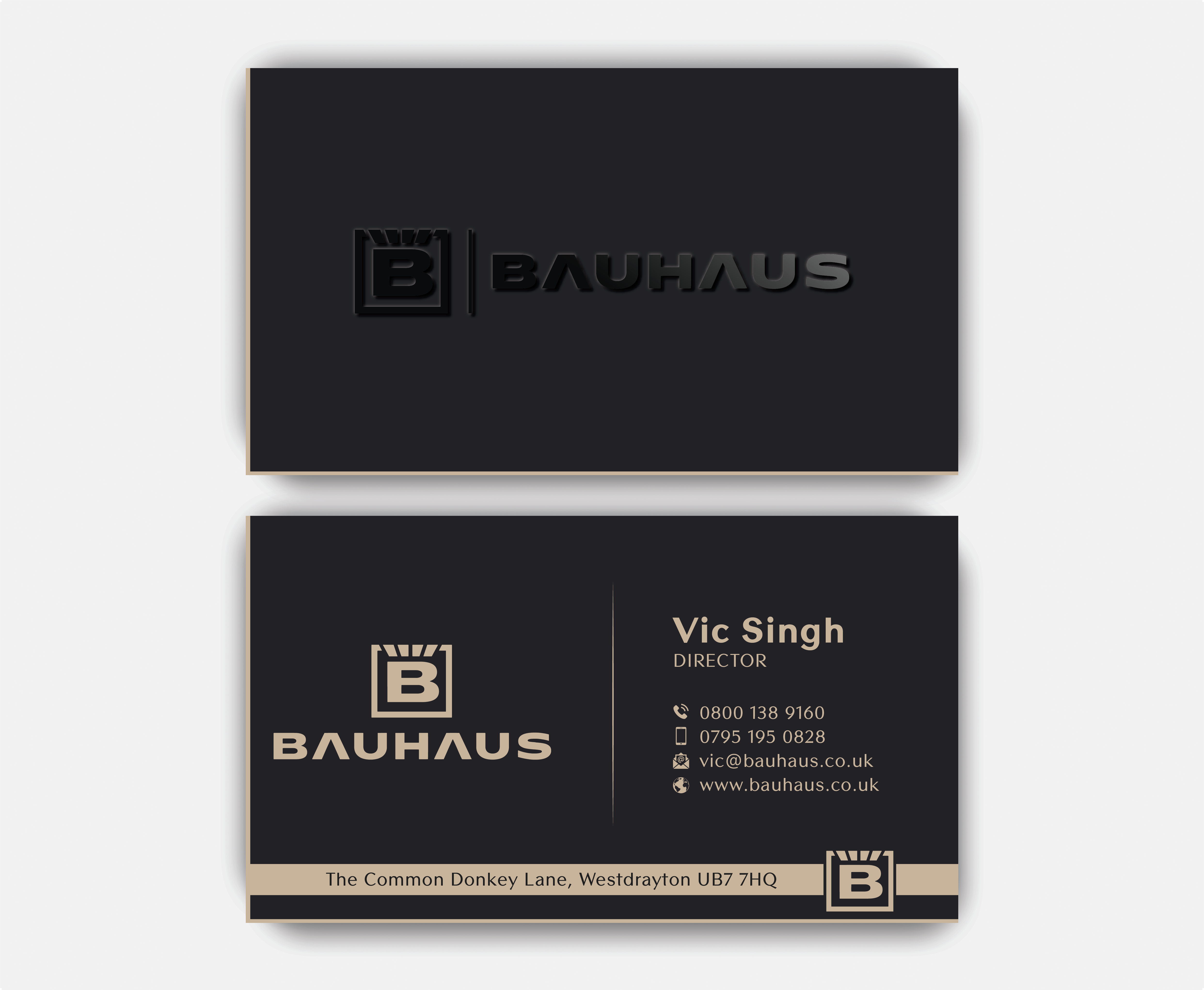 Business Card Design by DesignerShahadat for UK Bauhaus | Design #36734426