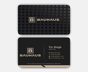 Visitenkarten-Design von DesignerShahadat für UK Bauhaus | Design: #36734449