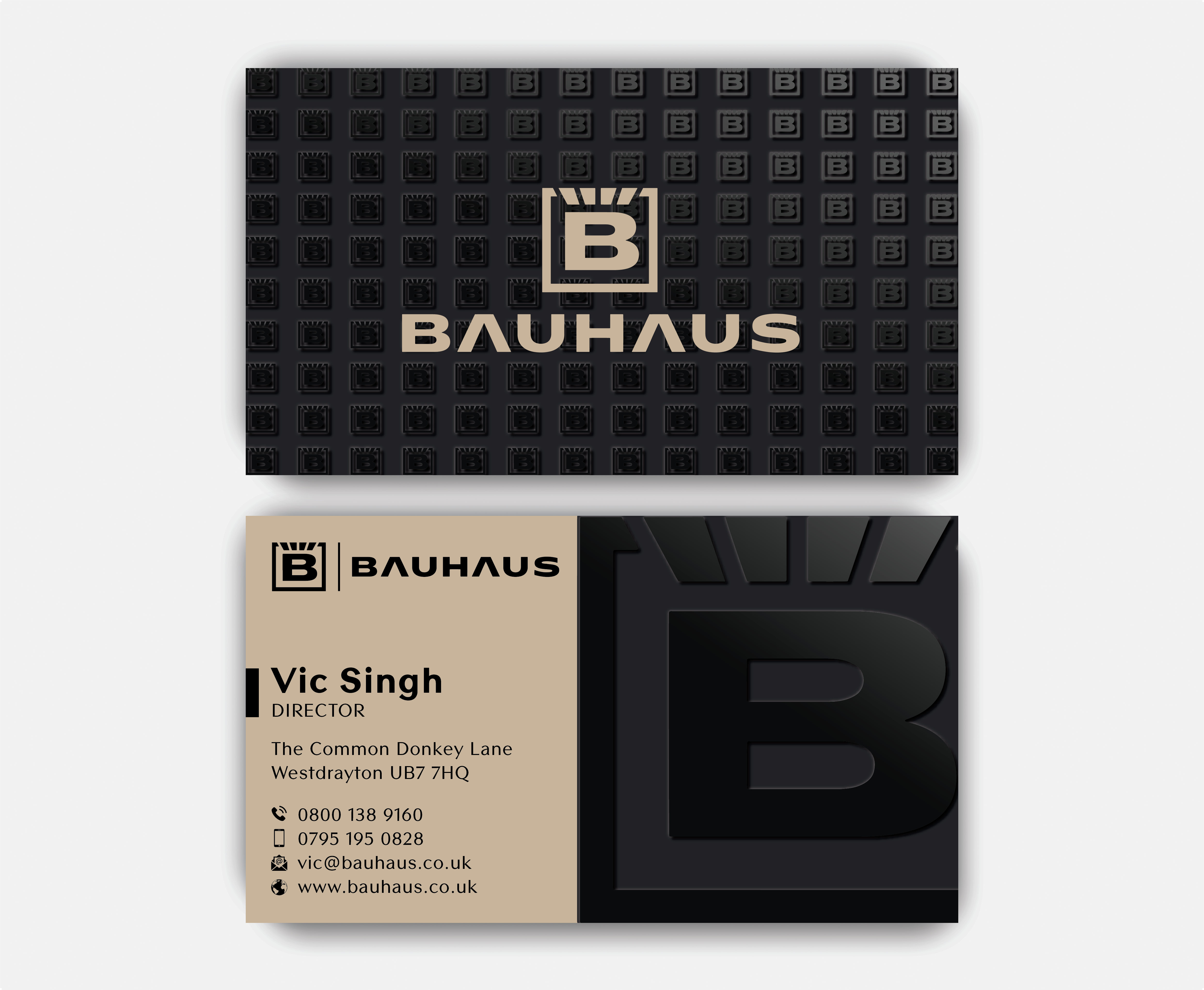 Business Card Design by DesignerShahadat for UK Bauhaus | Design #36734450