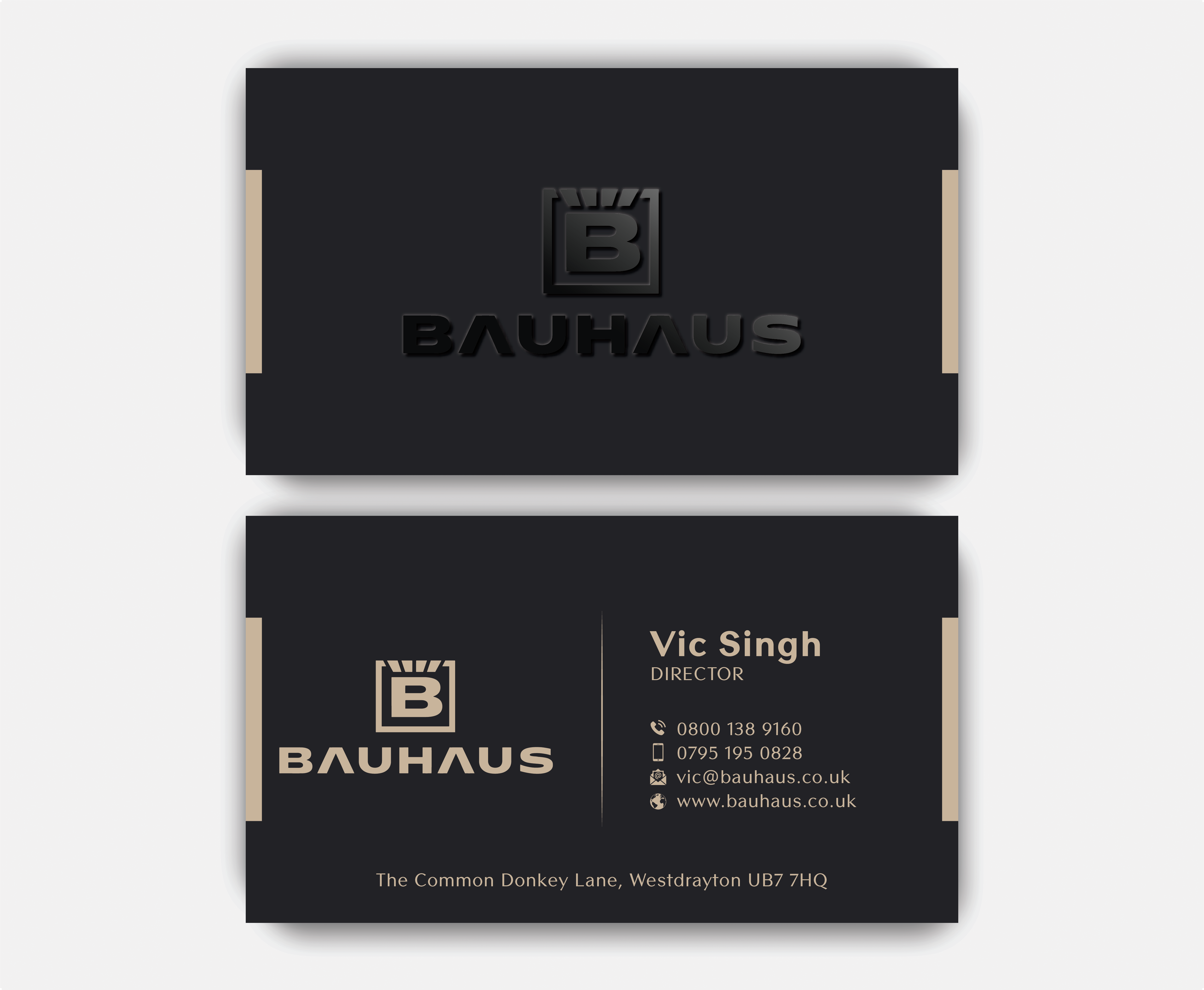 Business Card Design by DesignerShahadat for UK Bauhaus | Design #36734477