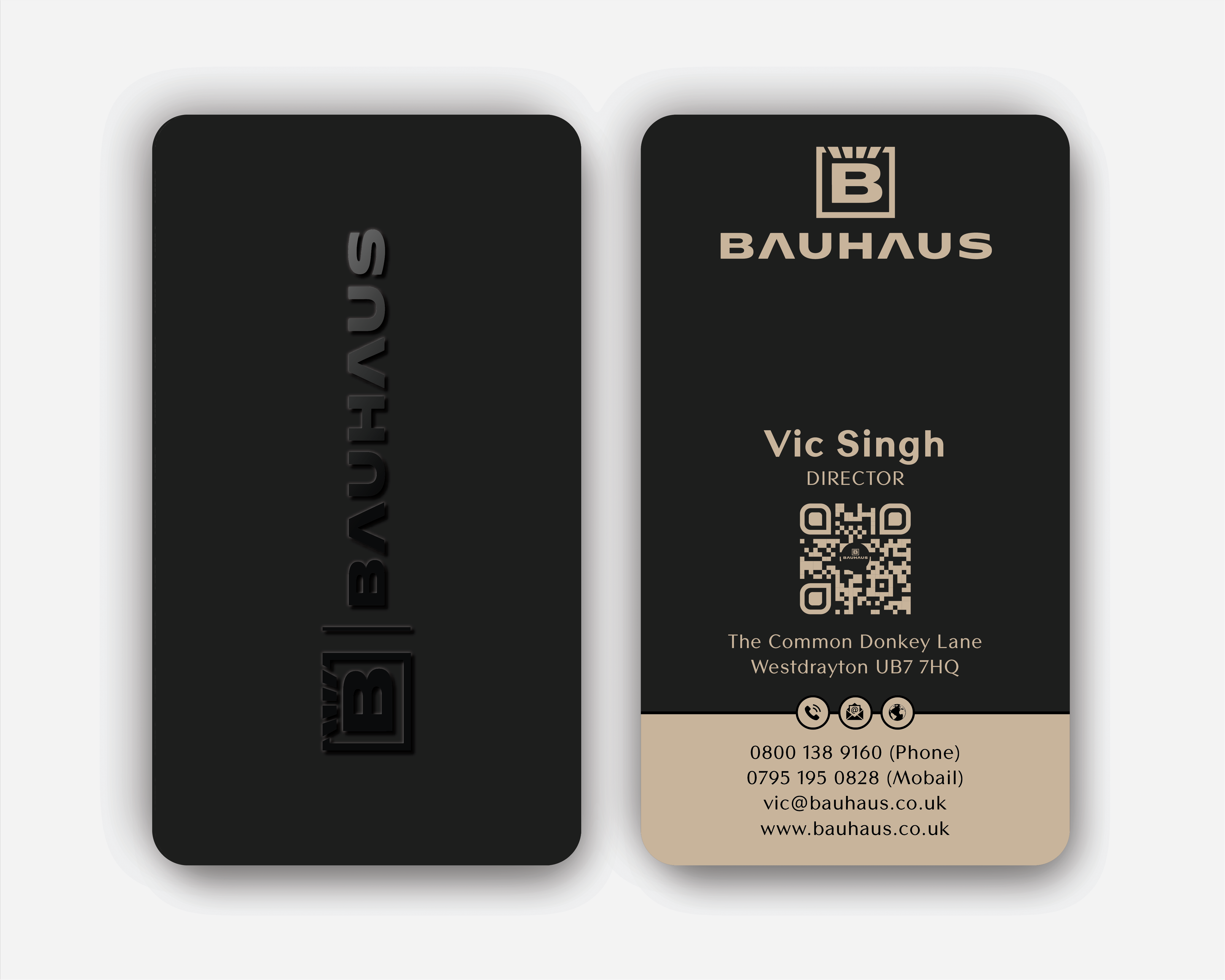 Business Card Design by DesignerShahadat for UK Bauhaus | Design #36734479