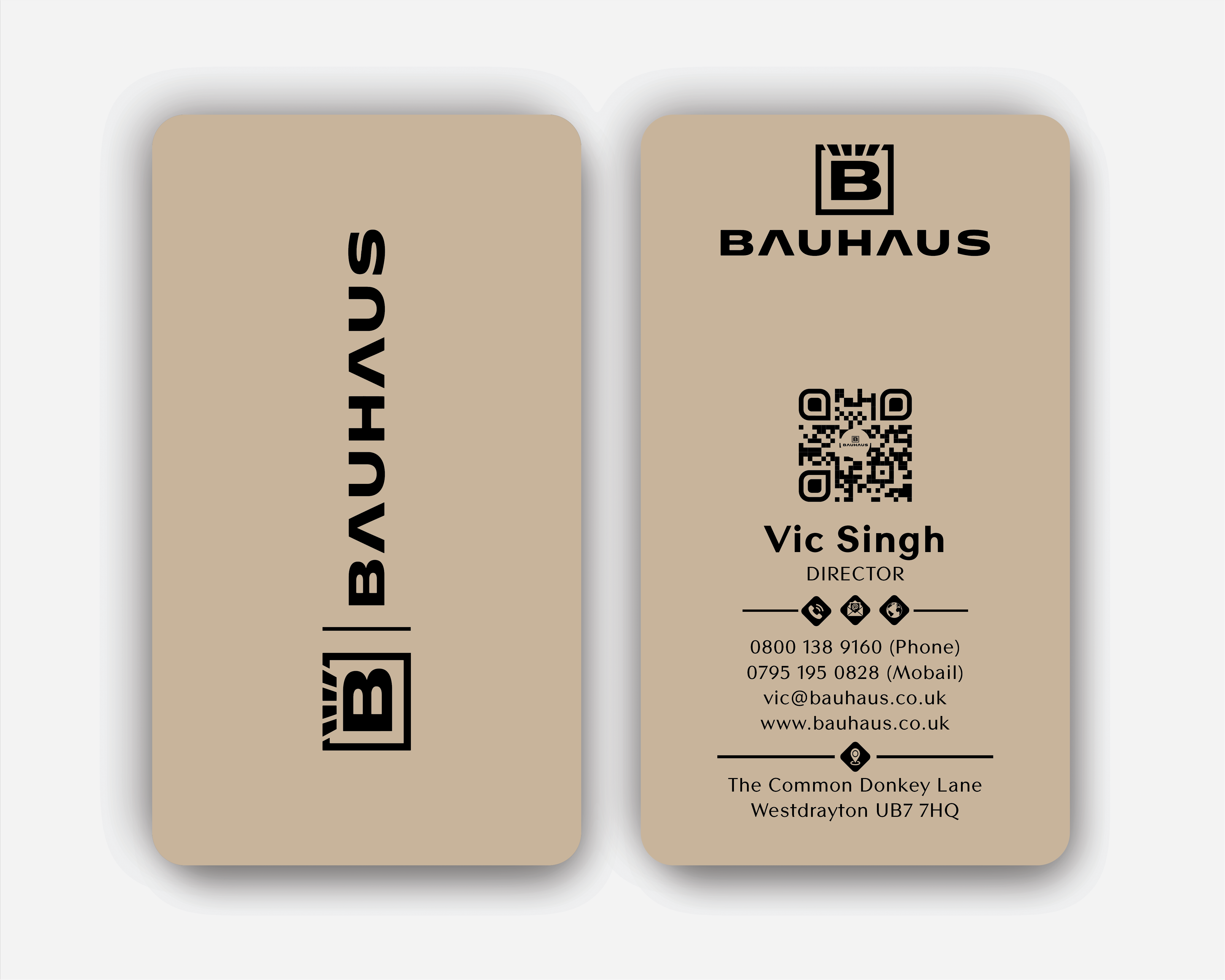 Business Card Design by DesignerShahadat for UK Bauhaus | Design #36734480