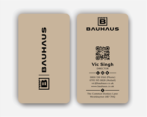 Business Card Design by DesignerShahadat for UK Bauhaus | Design: #36734480