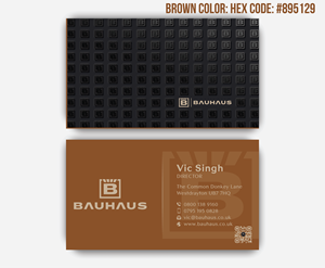 Business Card Design by DesignerShahadat for UK Bauhaus | Design: #36738617