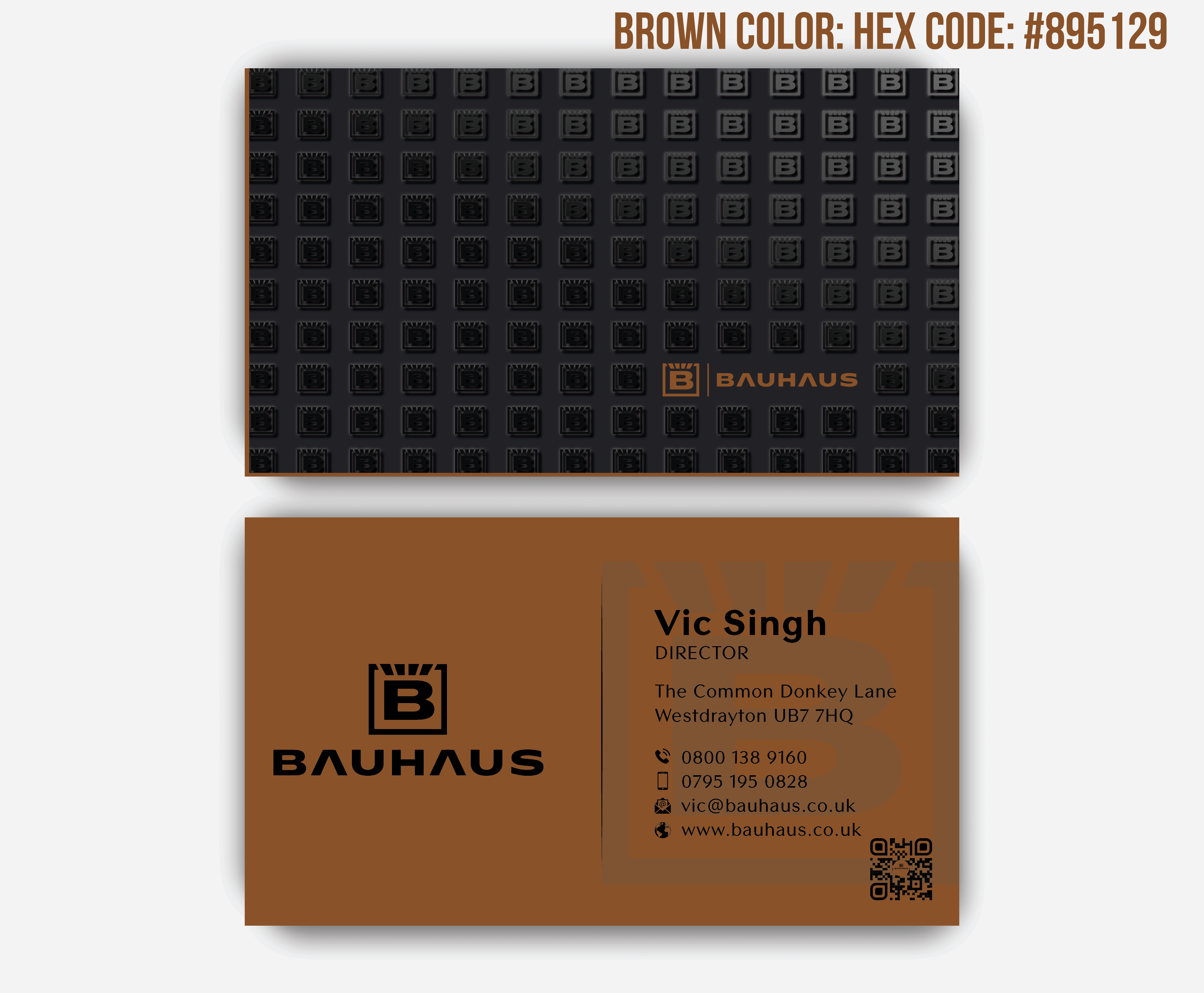 Business Card Design by DesignerShahadat for UK Bauhaus | Design #36738625