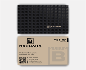 Business Card Design by DesignerShahadat for UK Bauhaus | Design: #36738753