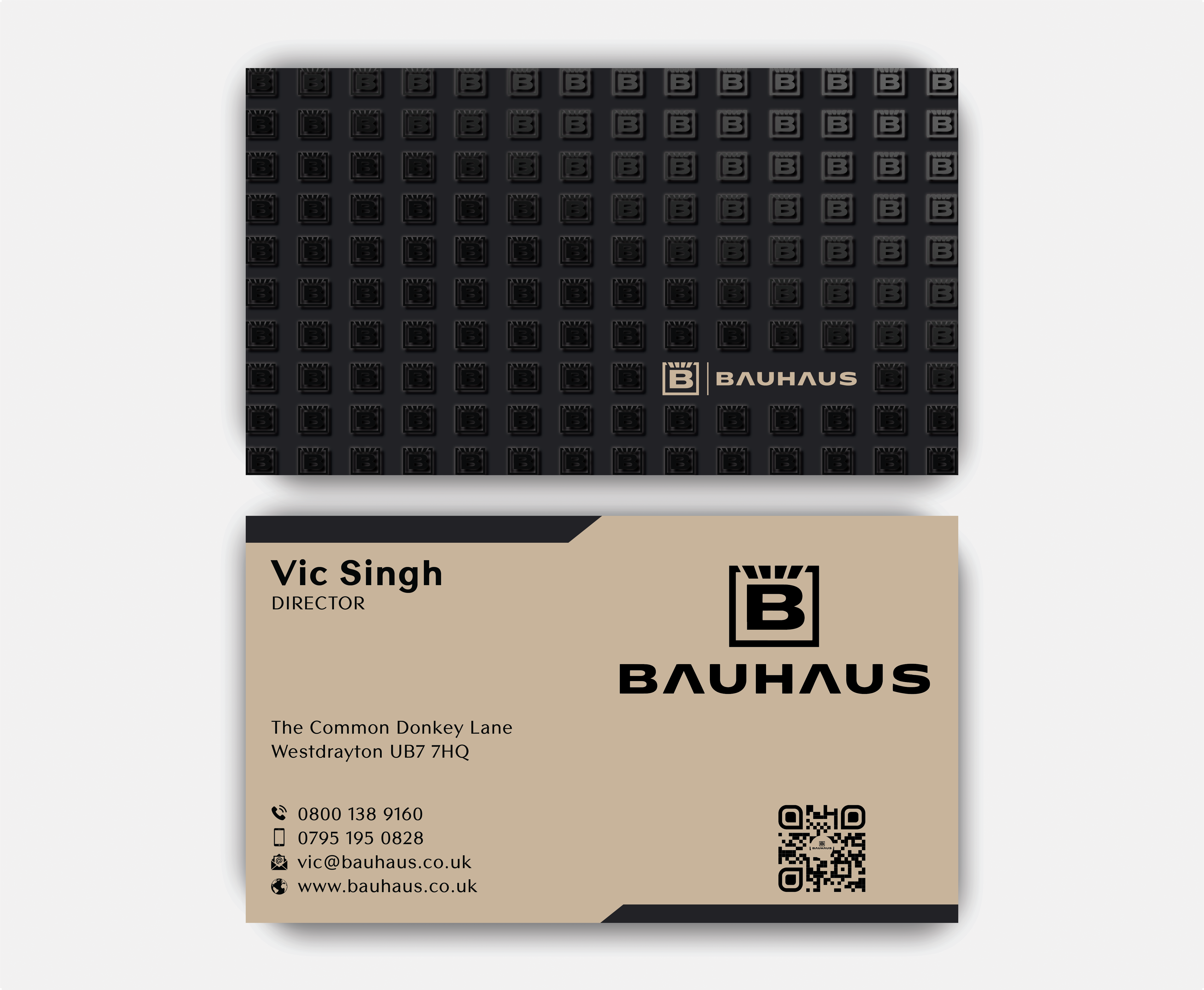 Design de Carte de Visite par DesignerShahadat pour UK Bauhaus | Design #36738756